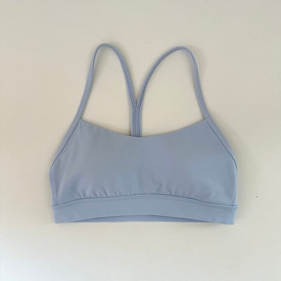 Lululemon Womens Flow Y Bra Size 4 Nulu Sports Athletic Padded Workout - Picture 1 of 6